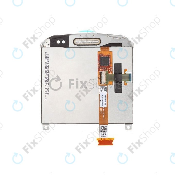 Blackberry Bold Touch 9900 - LCD zaslon + zaslon osjetljiv na dodir + okvir Verzia 002 (Black) TFT