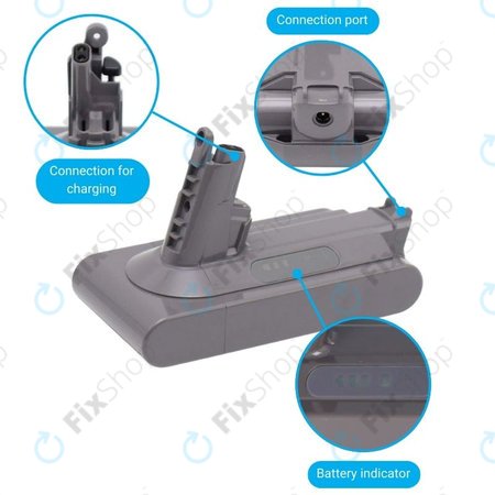 Dyson V10 - Baterija 969352-02, SV12, 206340 Li-Ion 25.2V 3000mAh