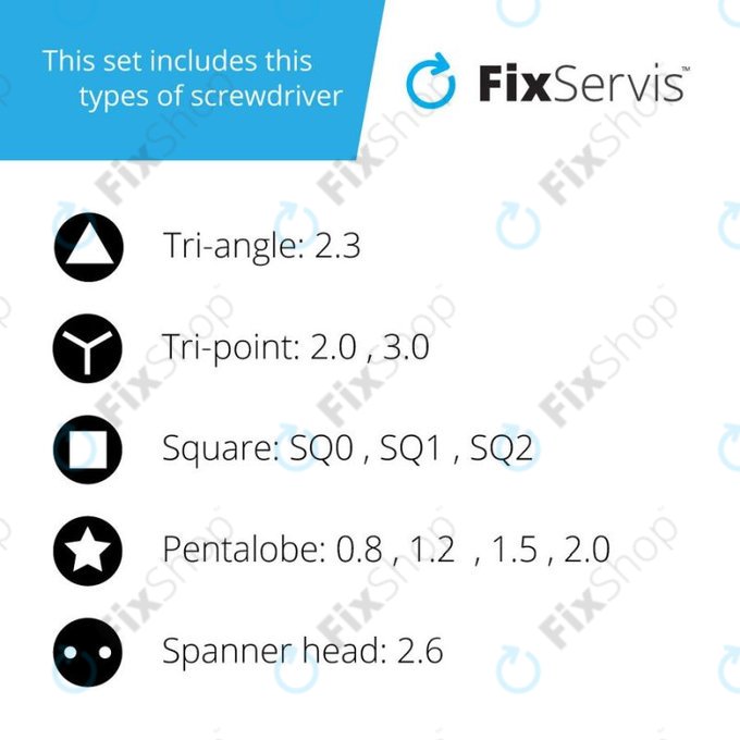 Jakemy JM-8166 - Višenamjenski alat za odvijače 61 u 1