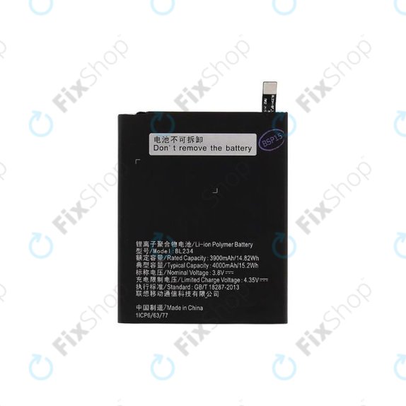 Lenovo VIBE P1ma40 mini, A5000, P70 - Baterija BL234, 4000mAh