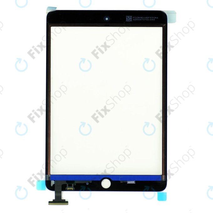 Apple iPad Mini, Mini 2 - Zaslon osjetljiv na dodir (crni)