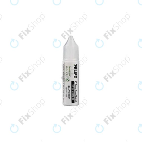 Relife RL-UVH901W - UV Vytvrditeljiva Lemilica Maska - 10ml (Biela)