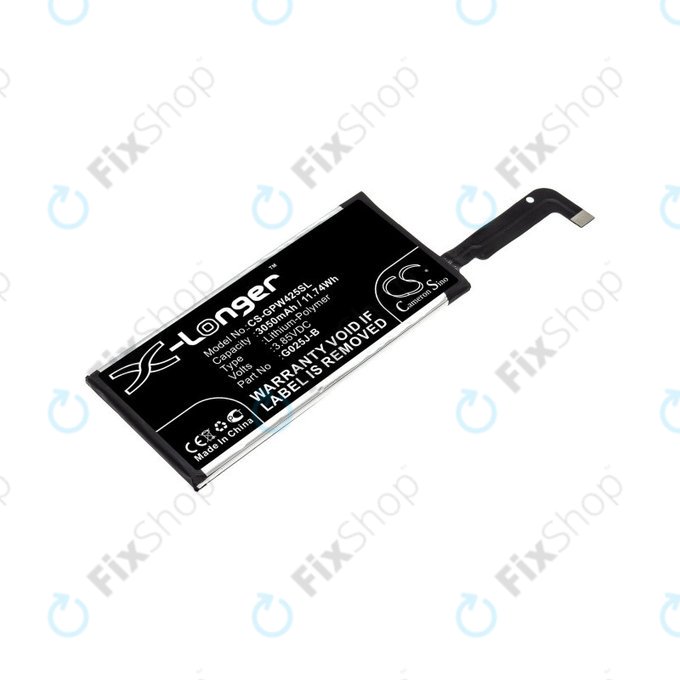 Baterija za Google Pixel 4a 4G, 3050mAh, Li-Pol, 3.85 V, G025J-B, HQ