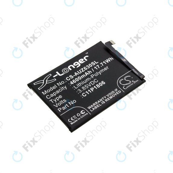 Baterija za Asus Zenfone 6 2019, 4600mAh, Li-Pol, 3.85V, C11P1806, HQ