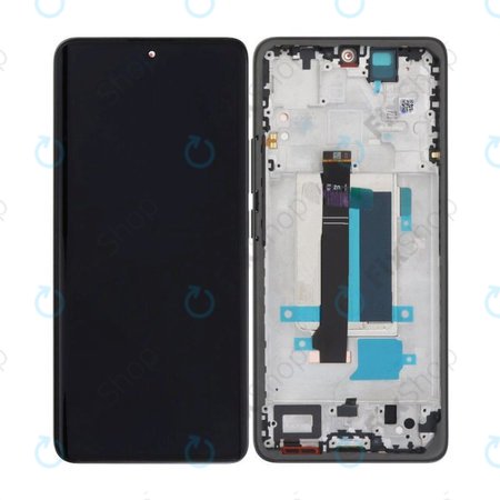 Xiaomi Redmi Note 13 Pro+ 23090RA98C - LCD zaslon + zaslon osjetljiv na dodir + okvir (Fushion Black) OLED