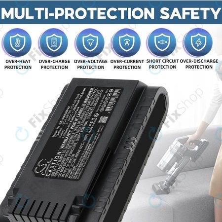 Samsung Jet 75, 75 Multi, 75 Premium, VS70, 90, VS9000 - Baterija VCA-SBT90, VCA-SBT90E, DJ96-00221A Li-Ion 21.6V 2000mAh HQ