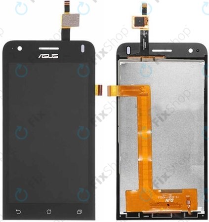 Asus Zenfone C ZC451CG - LCD zaslon + zaslon osjetljiv na dodir + okvir (Black) TFT