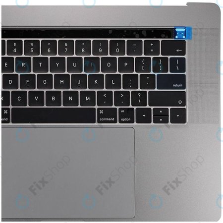 Apple MacBook Pro 15" A1707 (kasno 2016. - Sredina 2017.) - Gornji okvir tipkovnice + američka tipkovnica + mikrofon + trackpad + zvučnici (Space Gray)