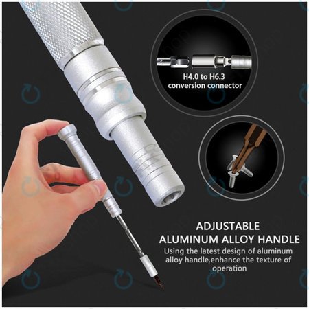 Jakemy JM-8166 - Višenamjenski alat za odvijače 61 u 1