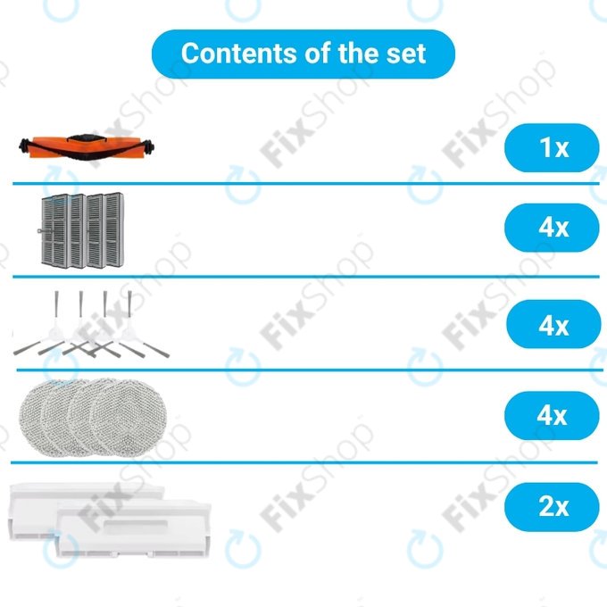 Xiaomi Robot Vacuum H40 - Kompletan set