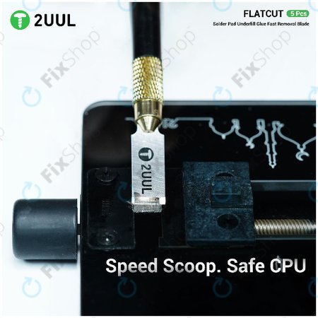 Oštrice za uklanjanje underfill ljepila, ravni rez, 2UUL DA28, 5kom/pak