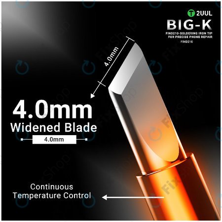 Vrh lemila, tip nož (K), 2UUL C210