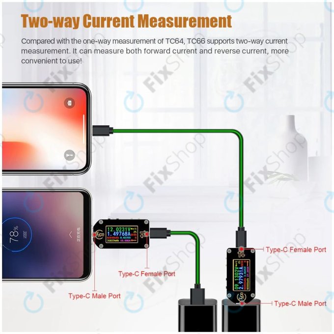 Joy-it JT-TC66C - USB multimetar (USB-C)