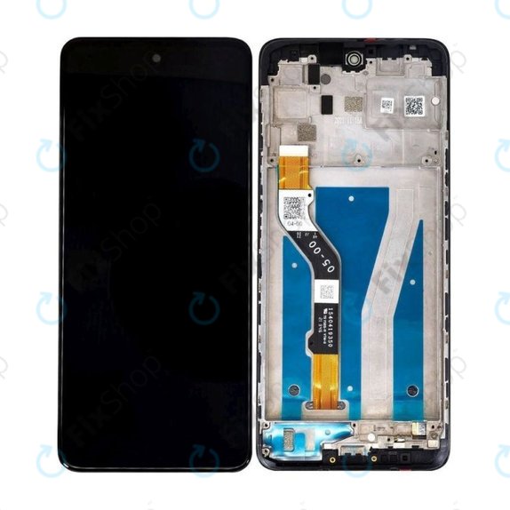 Motorola Moto G60 XT2135 - LCD zaslon + zaslon osjetljiv na dodir + okvir (Charcoal Gray) TFT