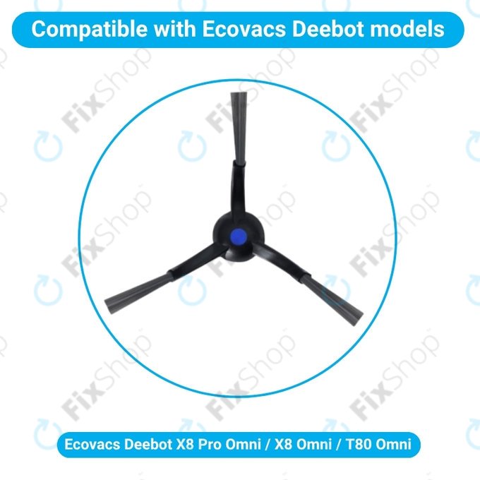 Bočna četka, 2 kom za Ecovacs X8 Pro Omni, X8 Omni, T80 Omni