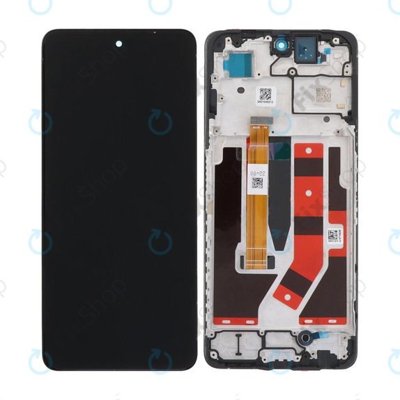 OnePlus Nord CE 3 Lite - LCD zaslon + zaslon osjetljiv na dodir + okvir (Chromatic Gray) TFT