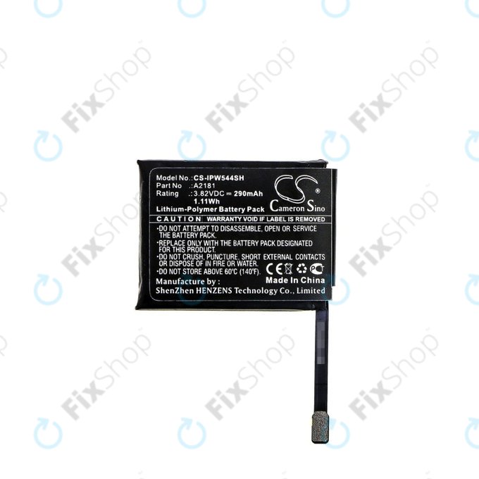 Baterija za Apple Watch 5 44 mm, 290mAh, Li-Pol, 3.82 V, A2181, HQ