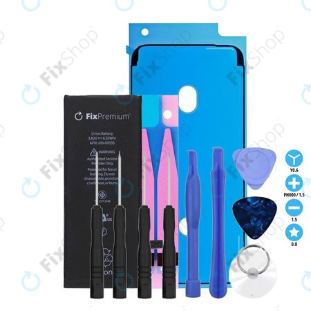 Apple iPhone 6S - Baterija 1715mAh FixPremium + Ljepilo za baterije + Ljepilo za LCD + Set alata - Multipack