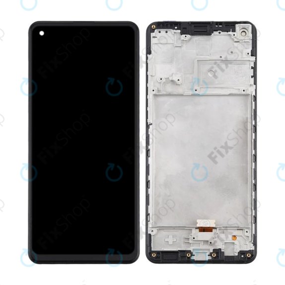 Samsung Galaxy A21s A217F - LCD zaslon + zaslon osjetljiv na dodir + okvir (Black) TFT