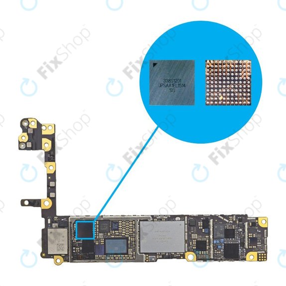 Apple iPhone 5S, 6, 6 Plus - Audio kodek IC 338S1201