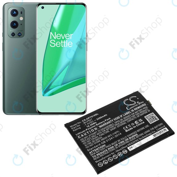 OnePlus 9 Pro - Baterija BLP827 2200mAh HQ