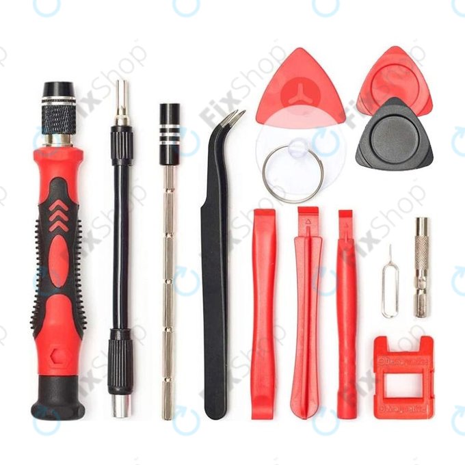 Kingsdun - Profesionalni set odvijača za iPhone 117u1 (crveno izdanje)