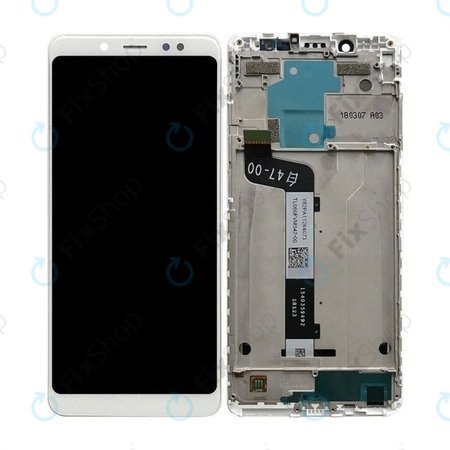 Xiaomi Redmi Note 5 Pro - LCD zaslon + zaslon osjetljiv na dodir + okvir (White) TFT