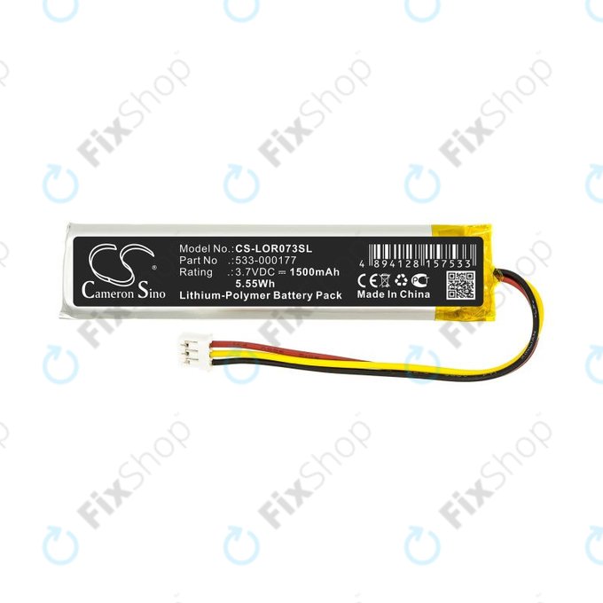 Baterija za Logitech Mx Keys, 1500mAh, Li-Pol, 3.7V, 533-000177, HQ