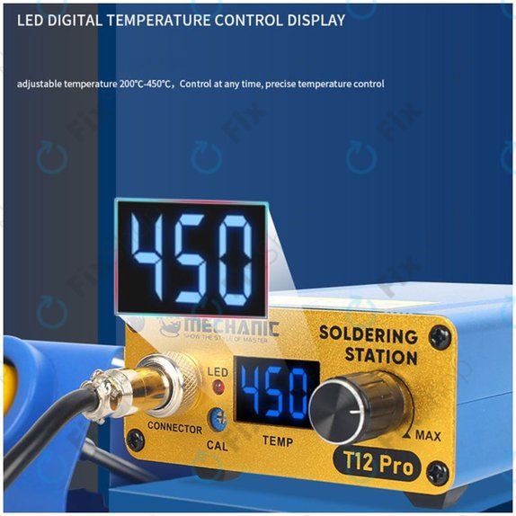 Mechanic T12 Pro - Digitalna stanica za lemljenje (Blue)