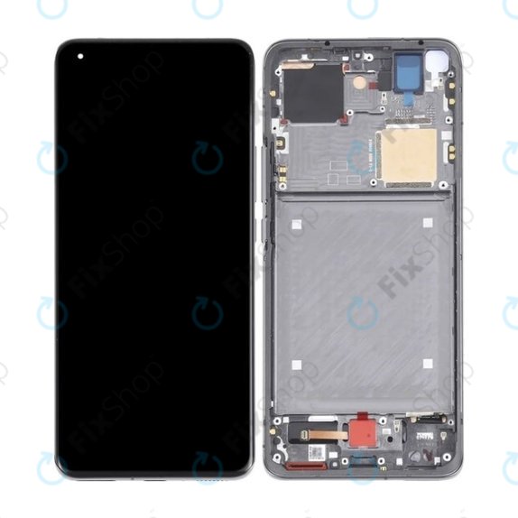 Xiaomi Mi 11 Ultra - LCD zaslon + zaslon osjetljiv na dodir + okvir (Ceramic Black) OLED