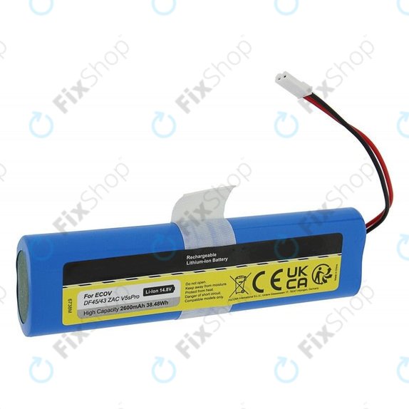 Ecovacs Deebot DF45 - Baterija M26-4S1P-AGX-2 Li-Ion 14.8V 2600mAh