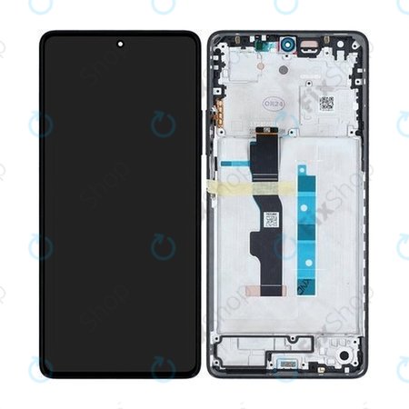 Xiaomi Redmi Note 13 5G 2312DRAABC - LCD zaslon + zaslon osjetljiv na dodir + okvir (Graphite) - 5600020N1700 Genuine Service Pack