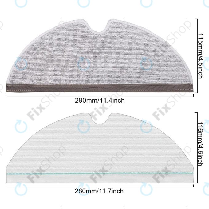 Xiaomi Roborock Q7, Q7+, Q7 Max, Q7 Max+, T8 - Standardni set (Bijela)