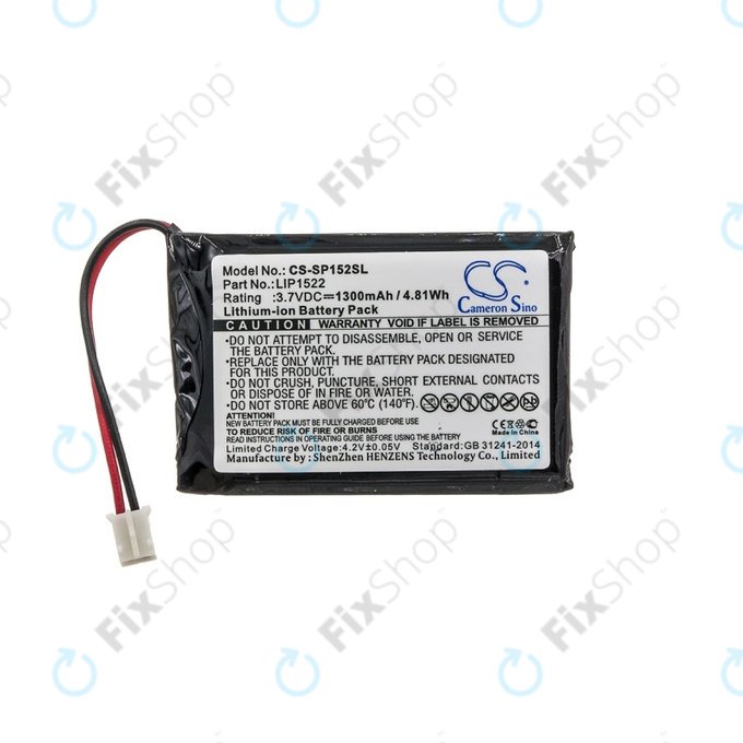 Sony Playstation 4, 4 Pro, 4 Slim - Kontroler Baterija Dualshock 4 LIP1522 1300mAh HQ