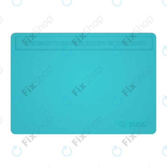 2UUL - ESD antistatički silikonski jastučić otporan na toplinu s premazom protiv prašine - 40 x 28 cm (plavi)