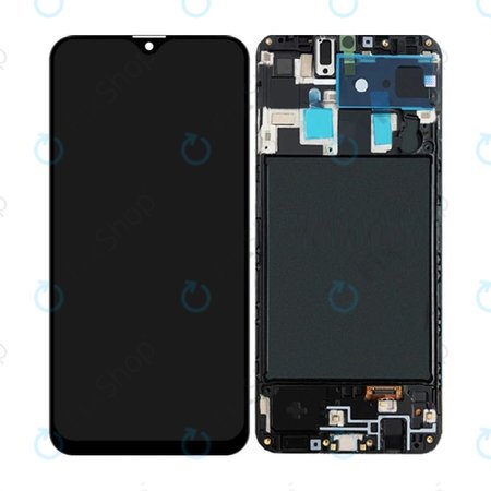 Samsung Galaxy A20 A205F - LCD zaslon + zaslon osjetljiv na dodir + okvir OLED