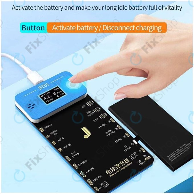 JC BT01 - Ploča za brzo punjenje baterije (iPhone 6 - 13 Pro Max)