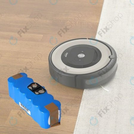 iRobot Roomba 500, 600, 700, 800, 900-series, R3, Scooba 450, Vileda 137173 - Baterija 11702, GD-Roomba-500, VAC-500NMH-33 Ni-MH 14.4V 4000mAh
