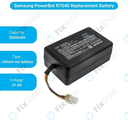 Samsung PowerBot-series - Baterija DJ96-00193E, VCA-RBT71 Li-Ion 21.6V 2600mAh HQ