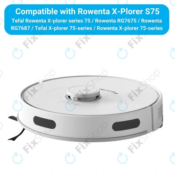 Set rezervnih dijelova za Rowenta X-Plorer S75 (2x Glavna četka, 4x Filter, 4x Bočna četka)