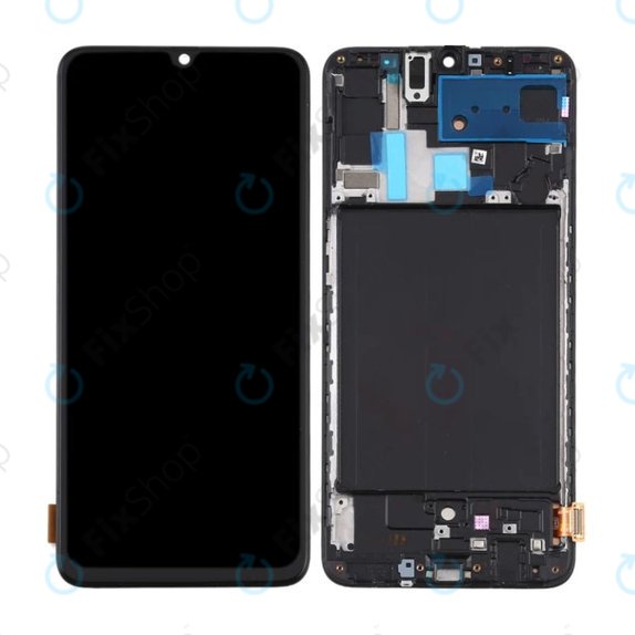 Samsung Galaxy A70 A705F - LCD zaslon + zaslon osjetljiv na dodir + okvir TFT (crni)