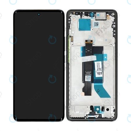 Xiaomi Redmi Note 14 Pro 5G 24090RA29G - LCD zaslon + zaslon osjetljiv na dodir + okvir (Midnight Black) - 56002300O1600 Genuine Service Pack
