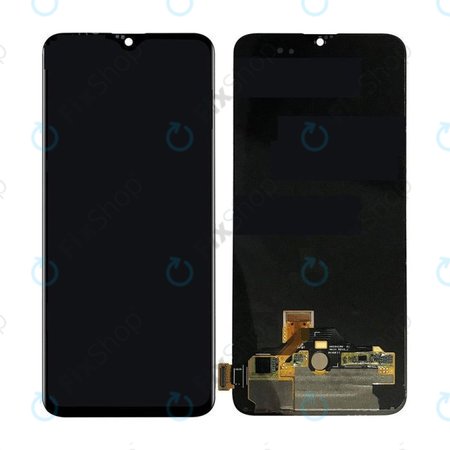 OnePlus 6T - LCD zaslon + zaslon osjetljiv na dodir (crni) OLED