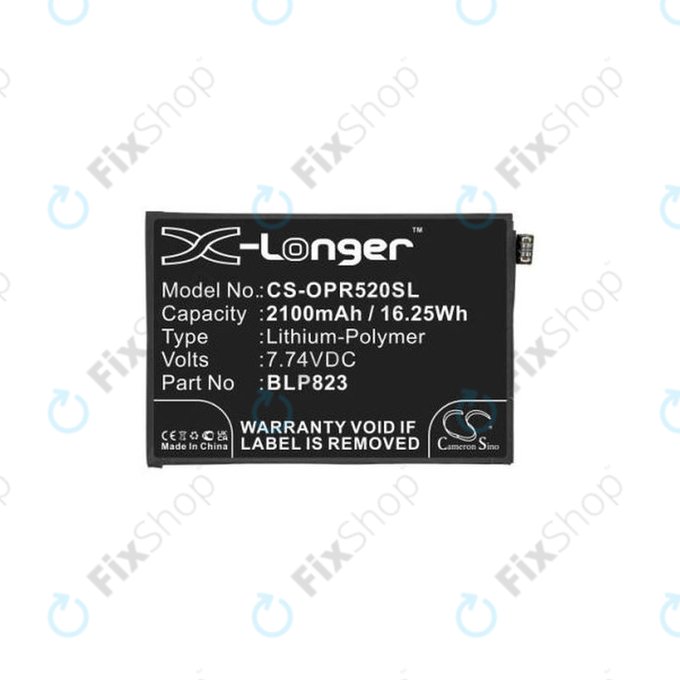 Oppo Reno 5 Pro - Baterija BLP823 2100mAh HQ