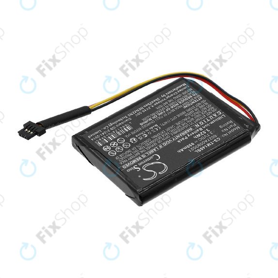 Baterija za TomTom One 140, Go 500, 950mAh, Li-ion, 3.7V, P2, HQ