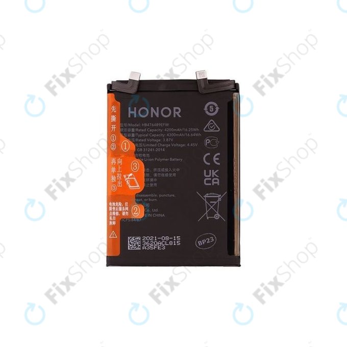 Honor 50 - Baterija HB476489EFW 4300mAh - 02354GNH Genuine Service Pack