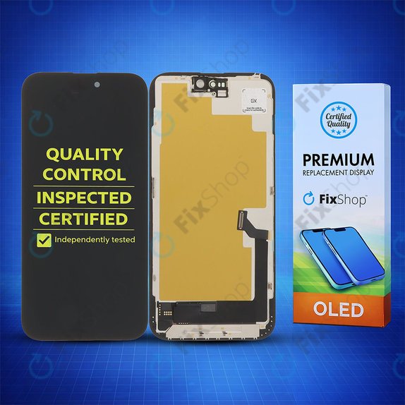 Apple iPhone 15 Plus - LCD zaslon + zaslon osjetljiv na dodir + okvir Hard OLED FixPremium