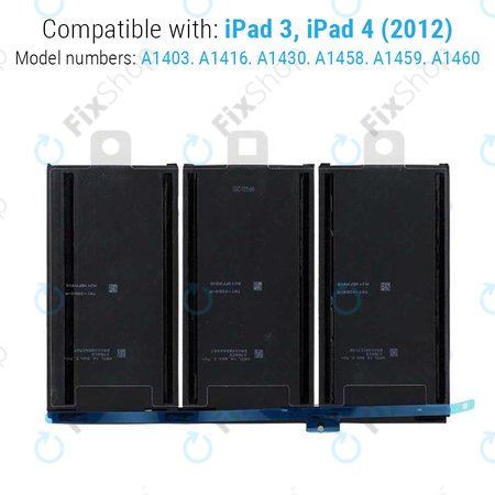 Apple iPad 3, iPad 4 - Baterija 11560mAh
