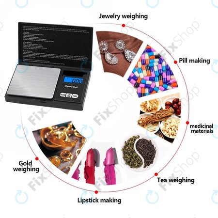 TFY MX-200 - Digitalna vaga 200g/0,01g