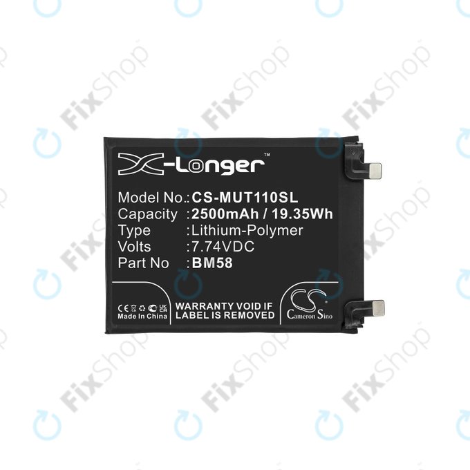 Xiaomi 11T Pro - Baterija BM58 2500mAh HQ